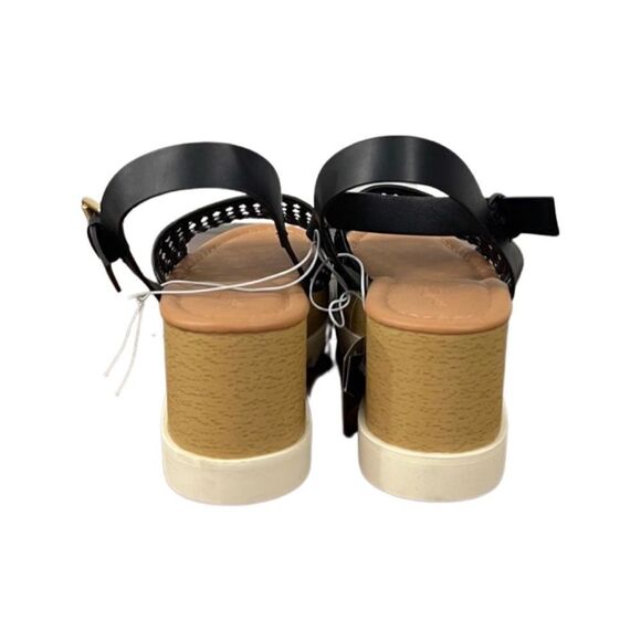 NWB Universal Thread Alba Sandals Black   - Picture 4 of 11